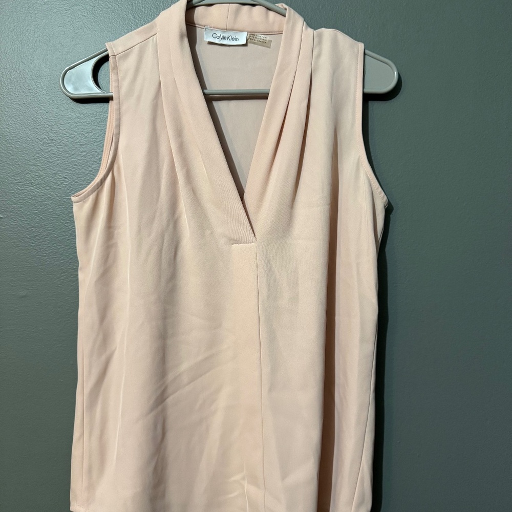 Calvin Klein Sleeveless Blouse